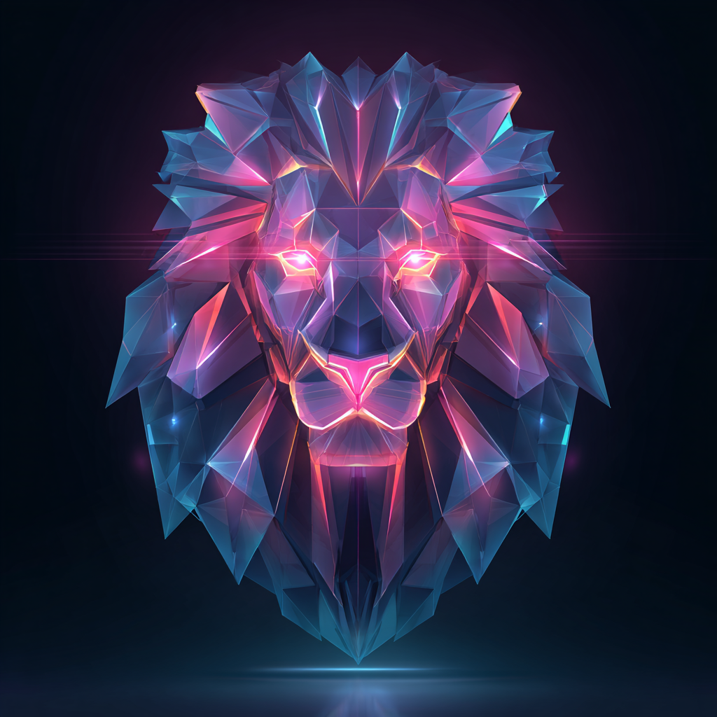 cyber-lion emblem