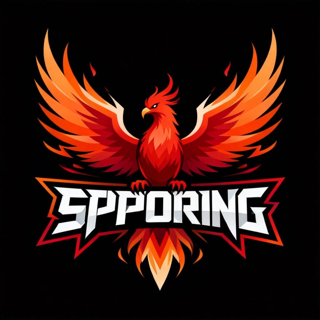esports-style phoenix logo