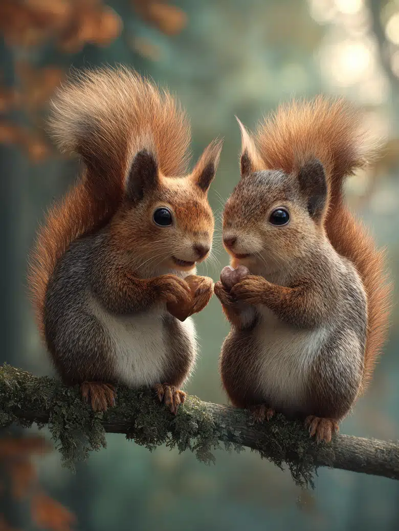 valentine animals clipart