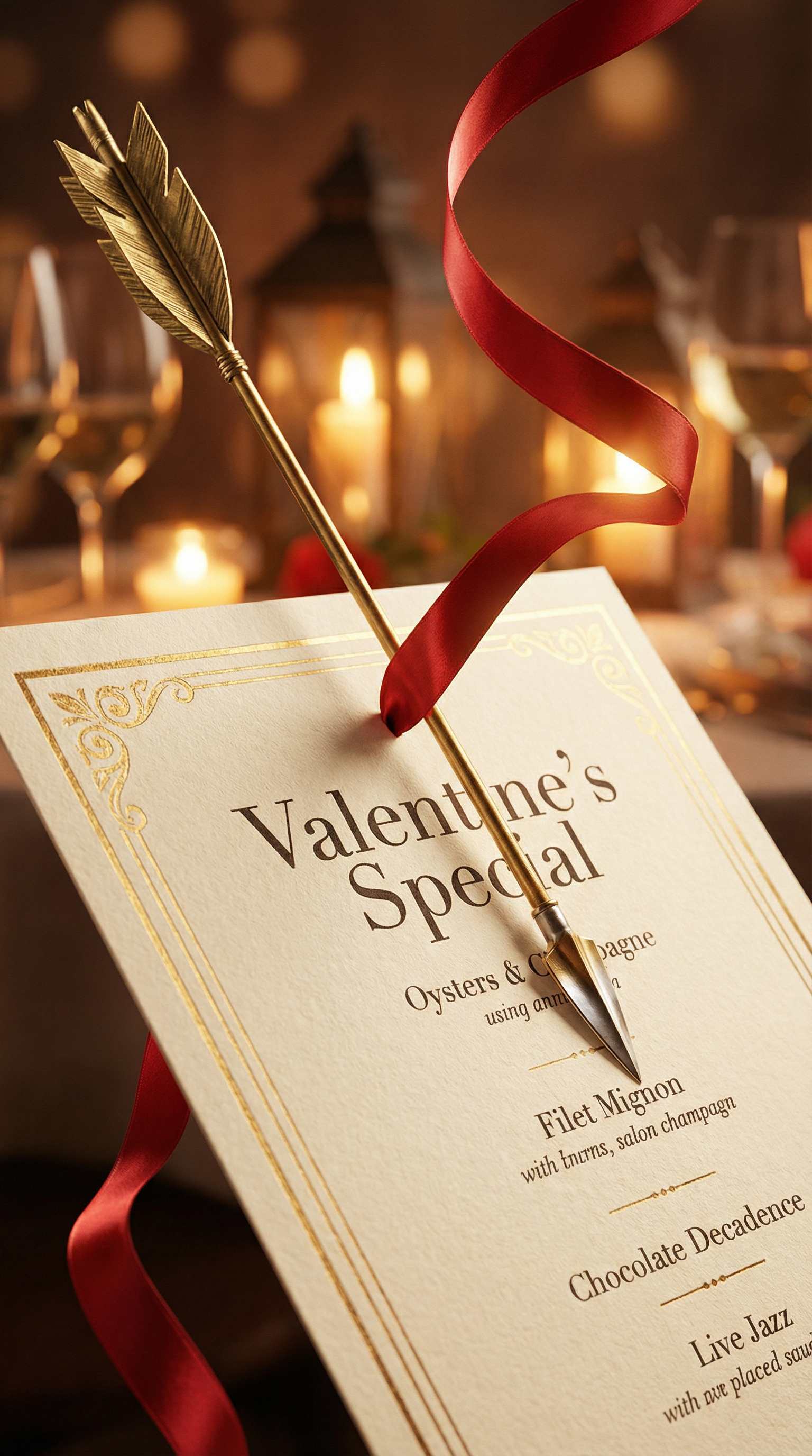 Valentine’s Day Menu 