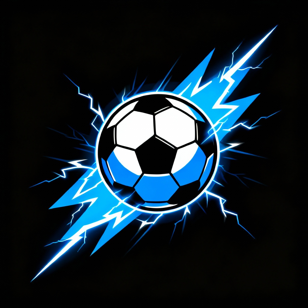 thunder-themed soccer l22