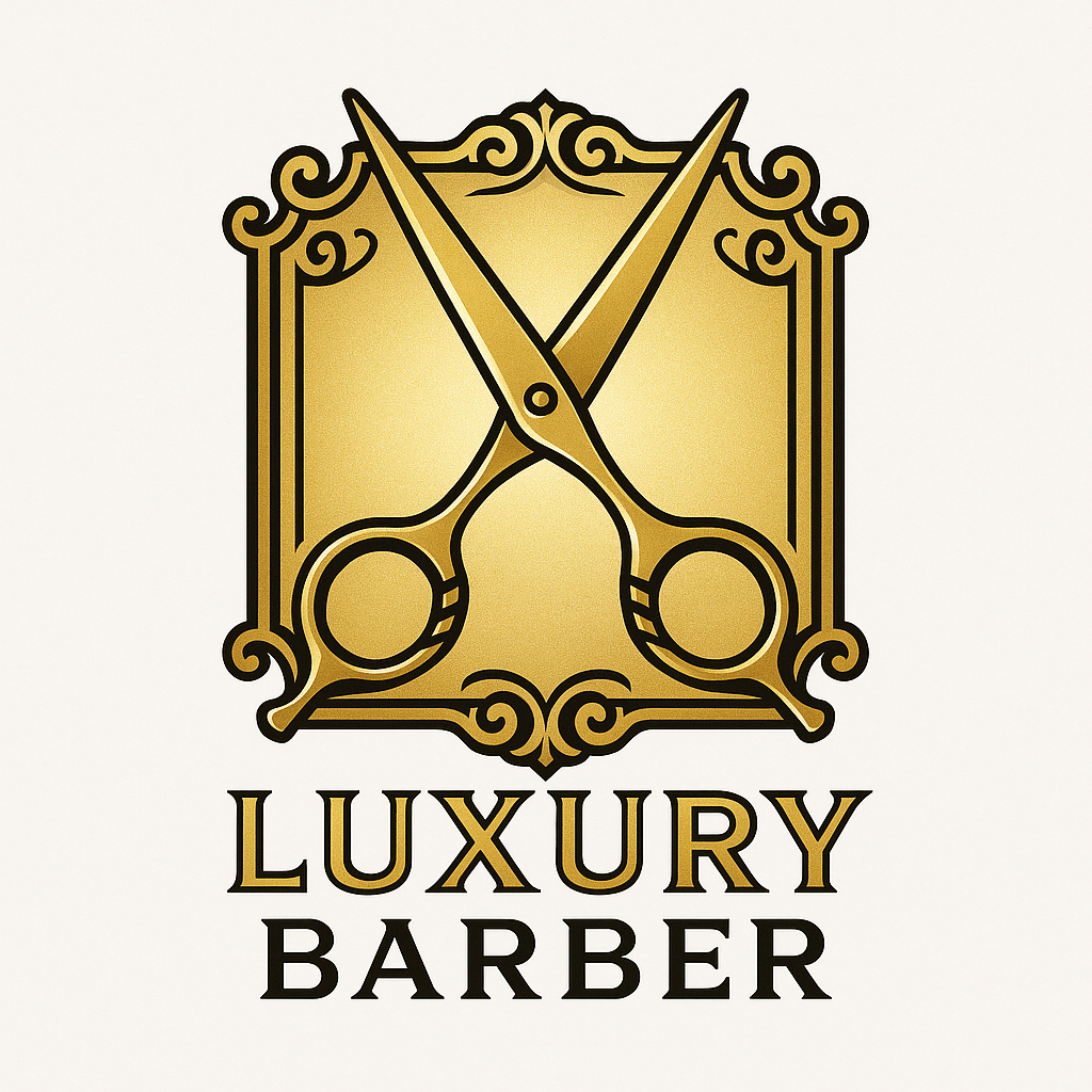Luxury barber logo 02