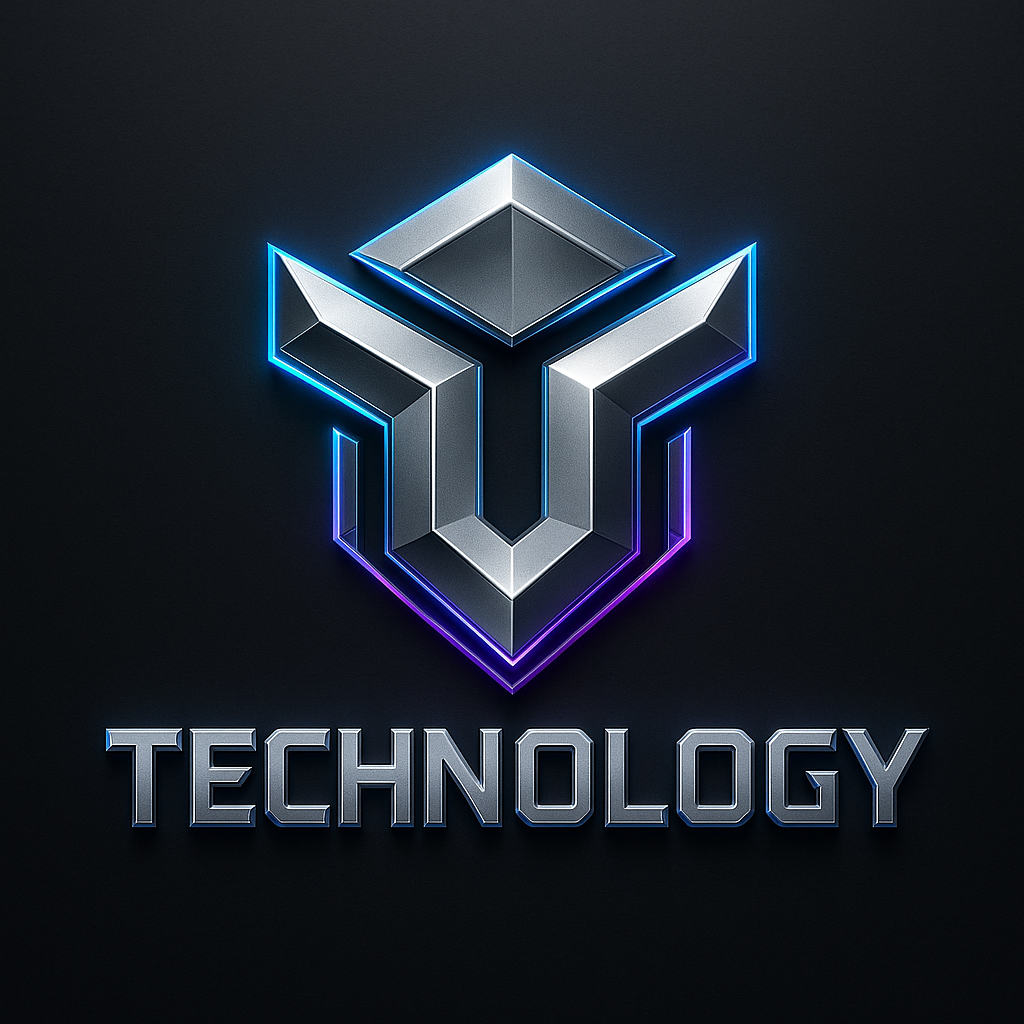 futuristic 3D logo 11