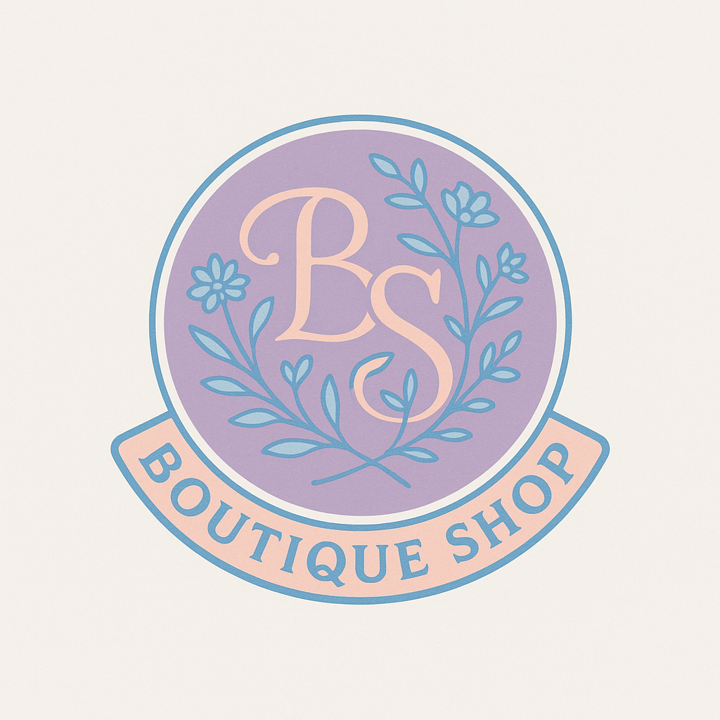a retro-inspired boutique logo 