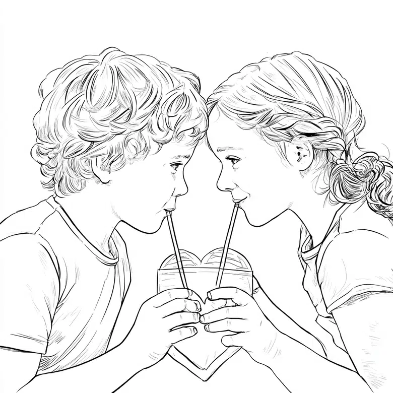 coloring pages valentines