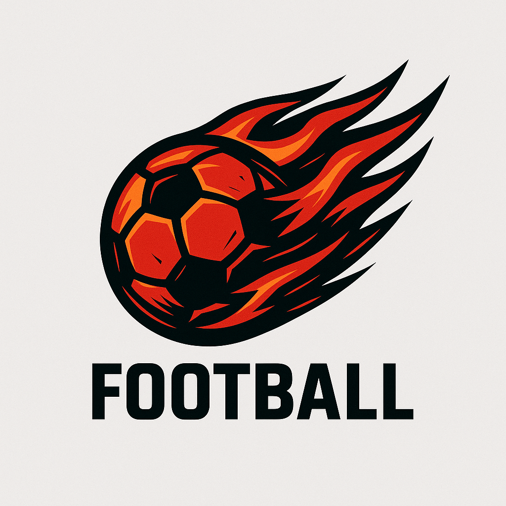 flaming football logo444