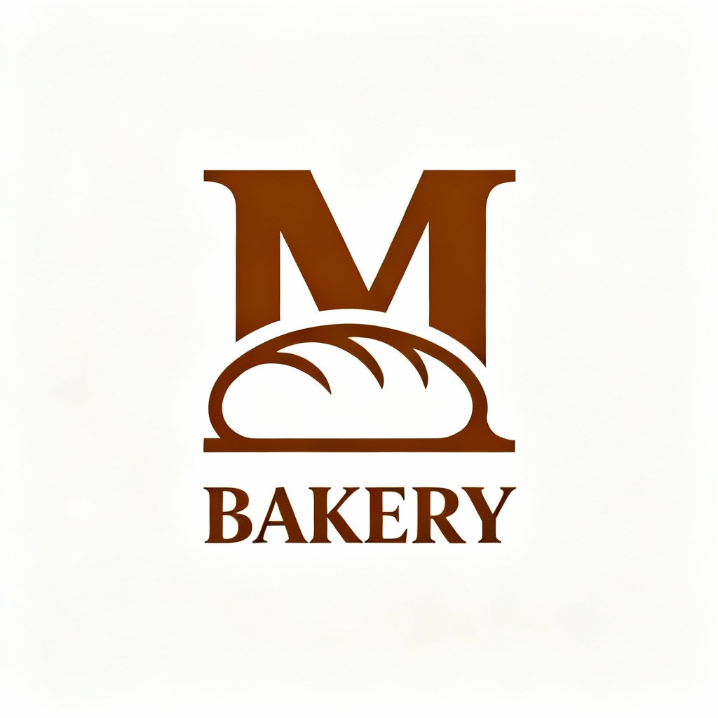 minimalist monogram bakery logo 5