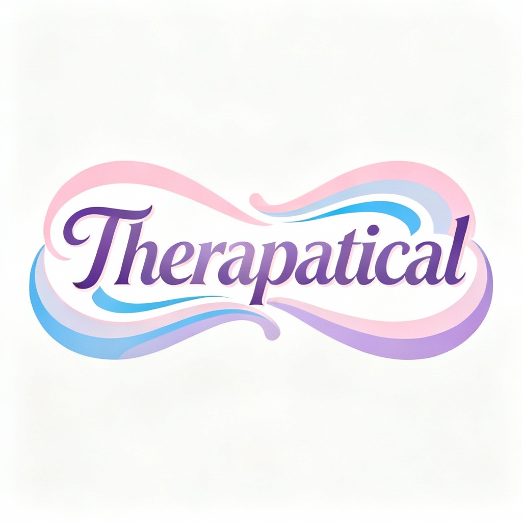 Retro pastel therapist logo 02