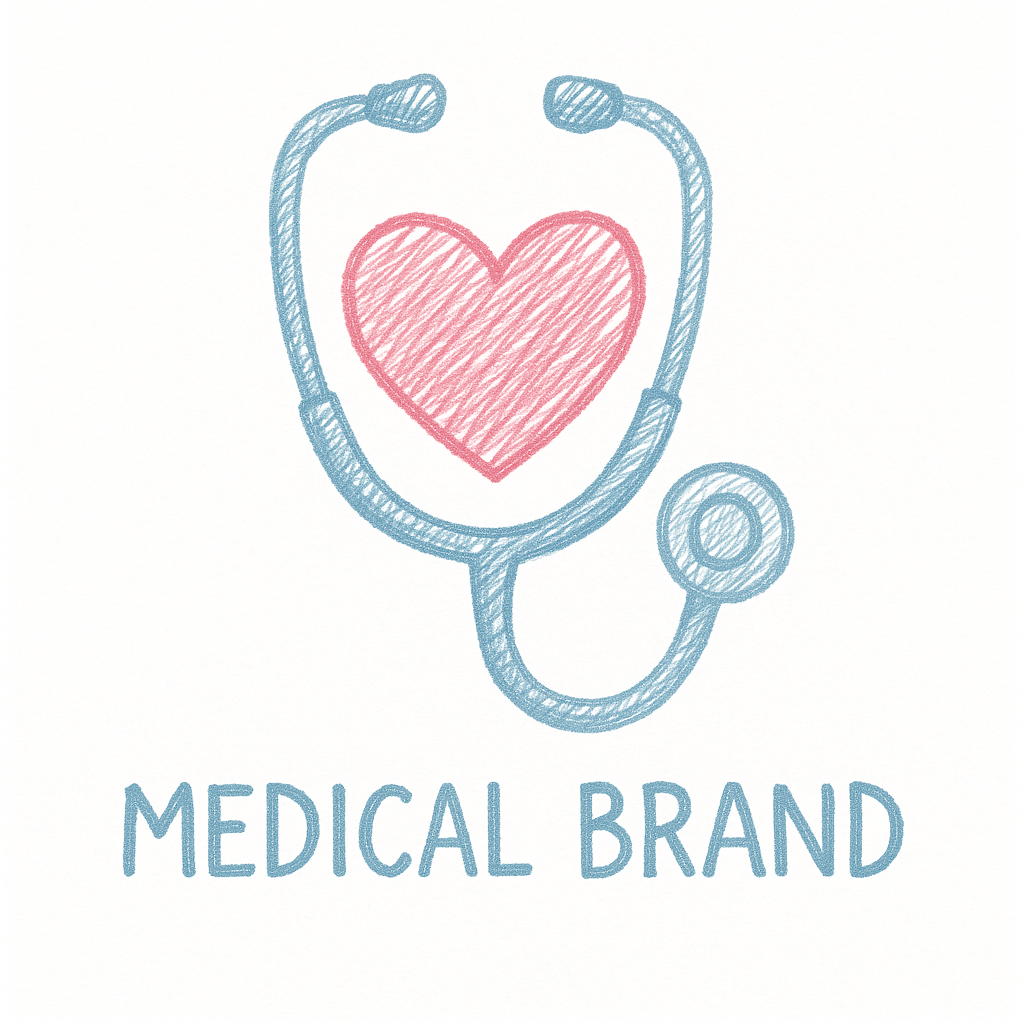 hand-drawn sketch-style doctor