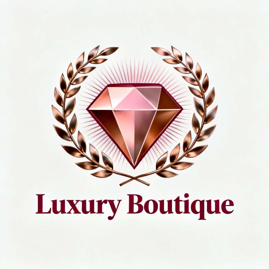 luxury boutique shop logo