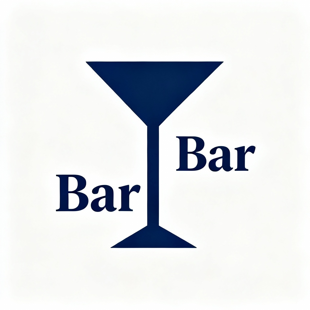 minimalist bar logo22