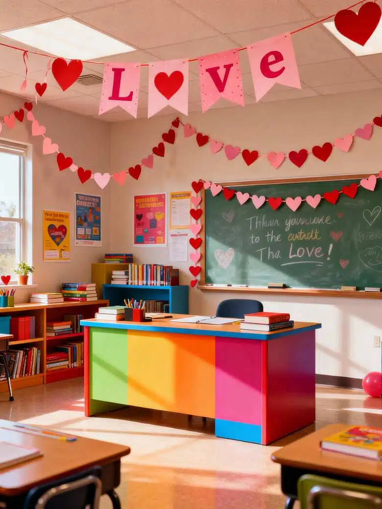 valentine's day zoom background