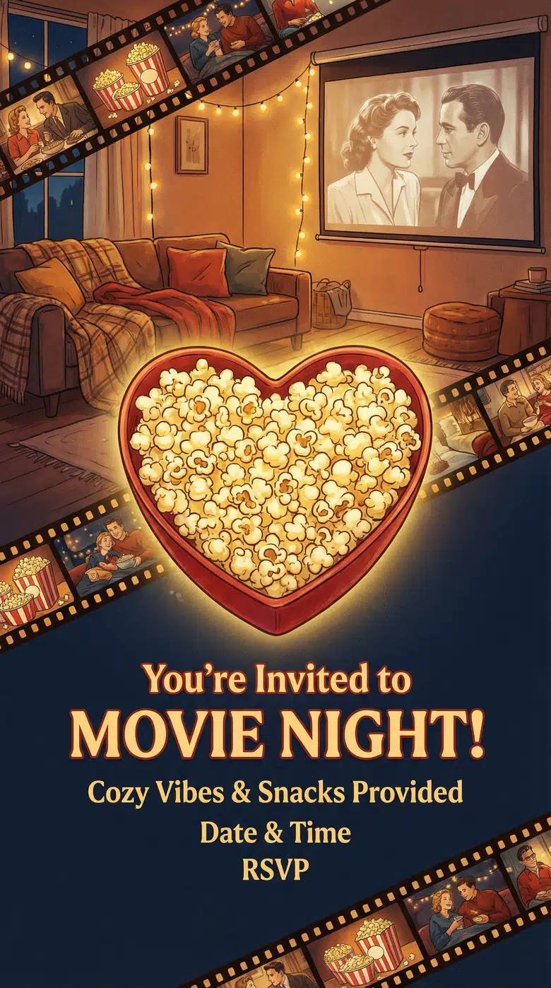 Valentines Party Invitation templates