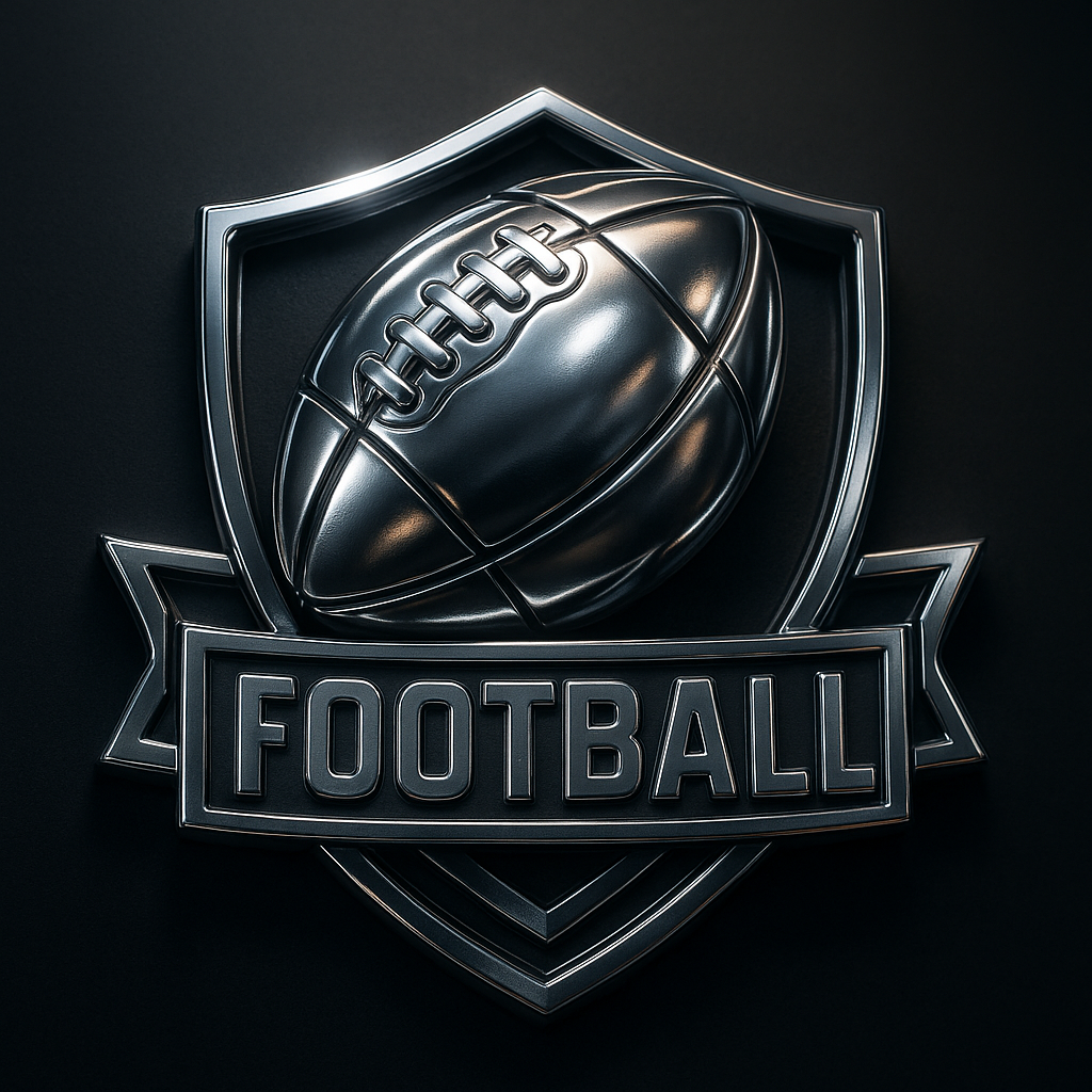  metallic chrome football e