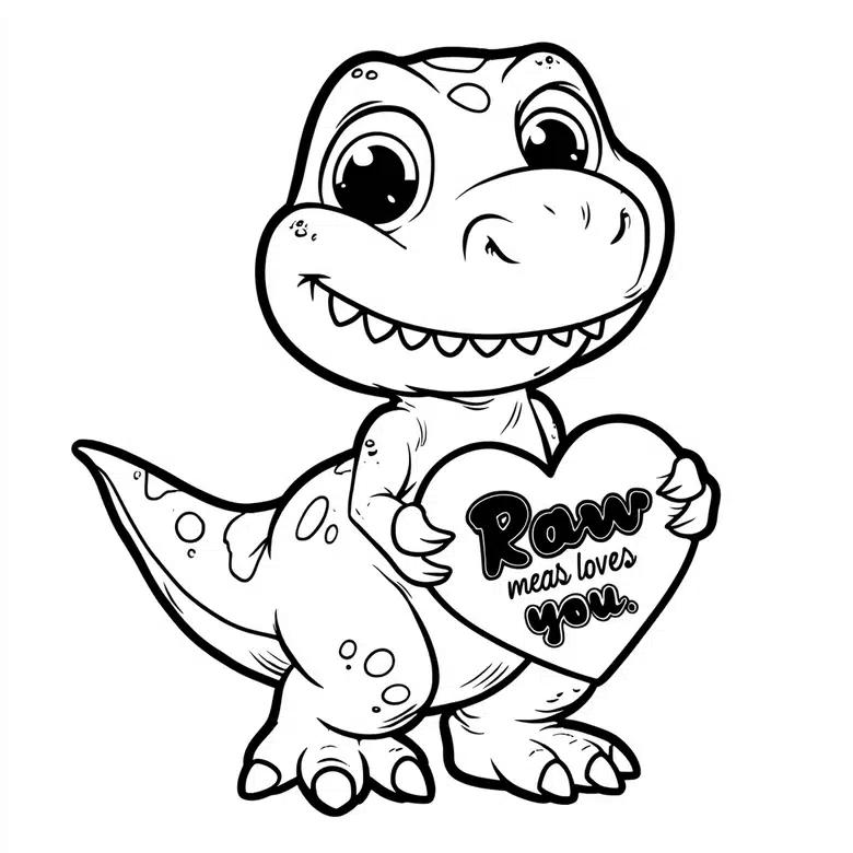 coloring pages valentines