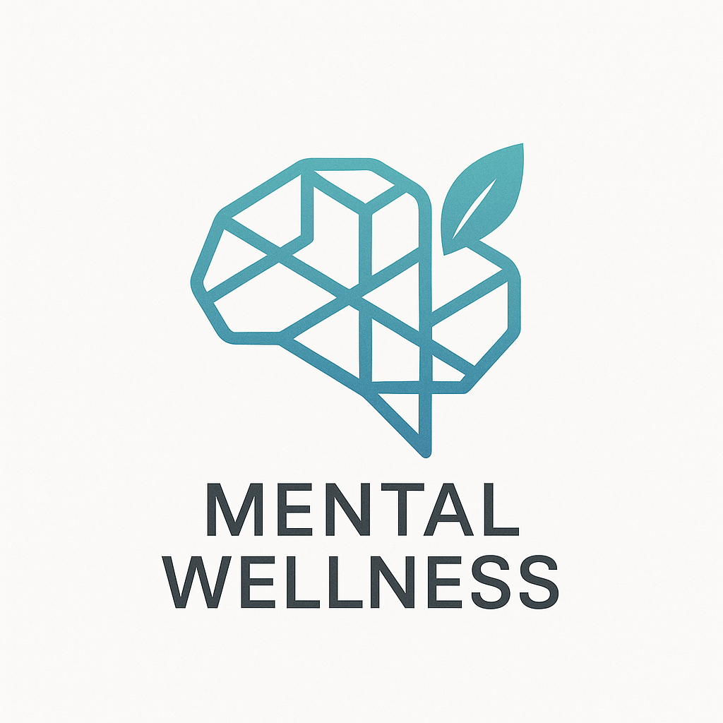 Modern geometric therapist logo