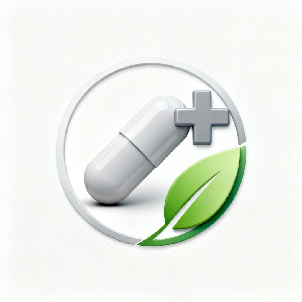 Circular illustration pharmacy logo 03