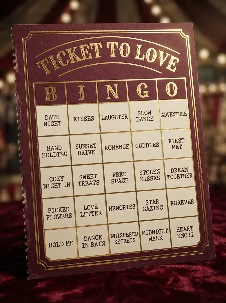 valentine bingo templates