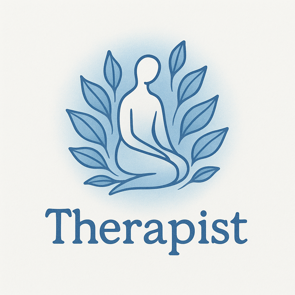 Hand-drawn therapist logo 03