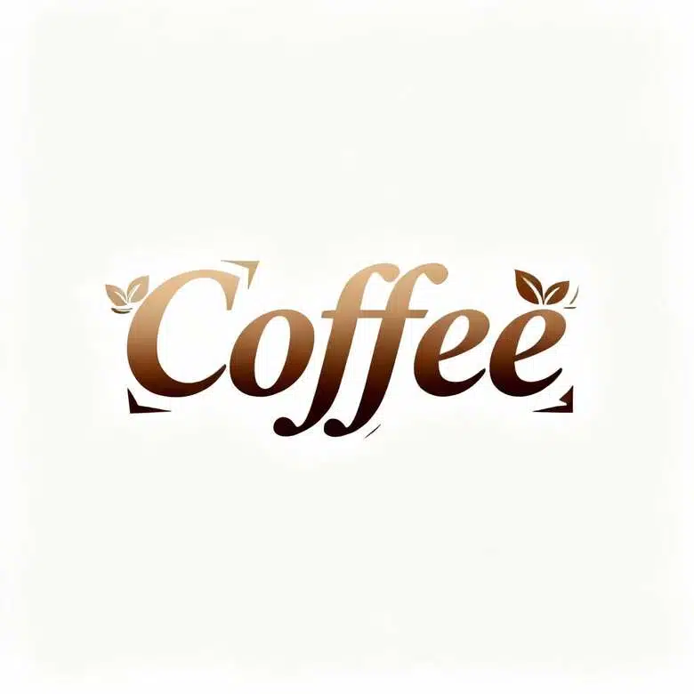 Hand-lettered coffee shop logo 02