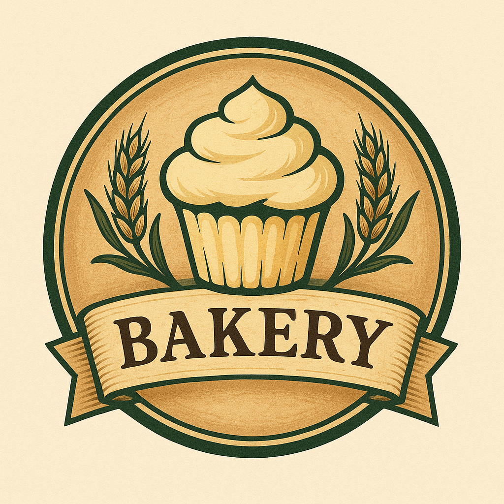 circular badge bakery logo 2