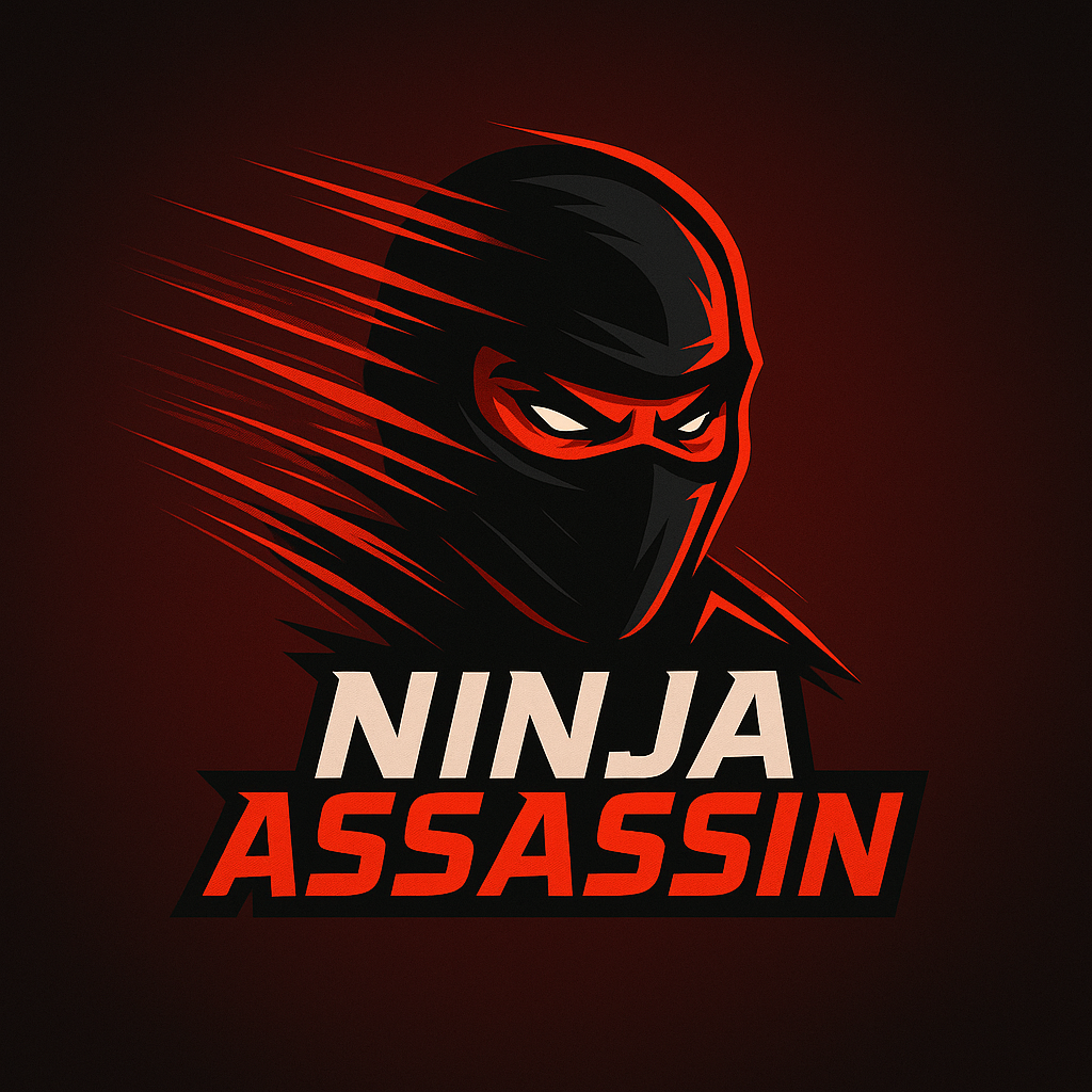 ninja assassin gaming logo
