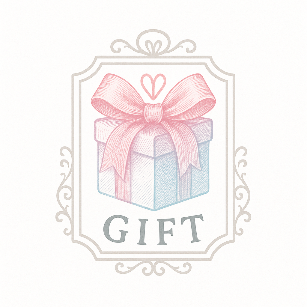 a badge-style gift logo
