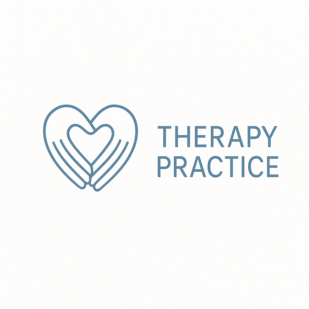 Minimalist line-art therapist logo 03