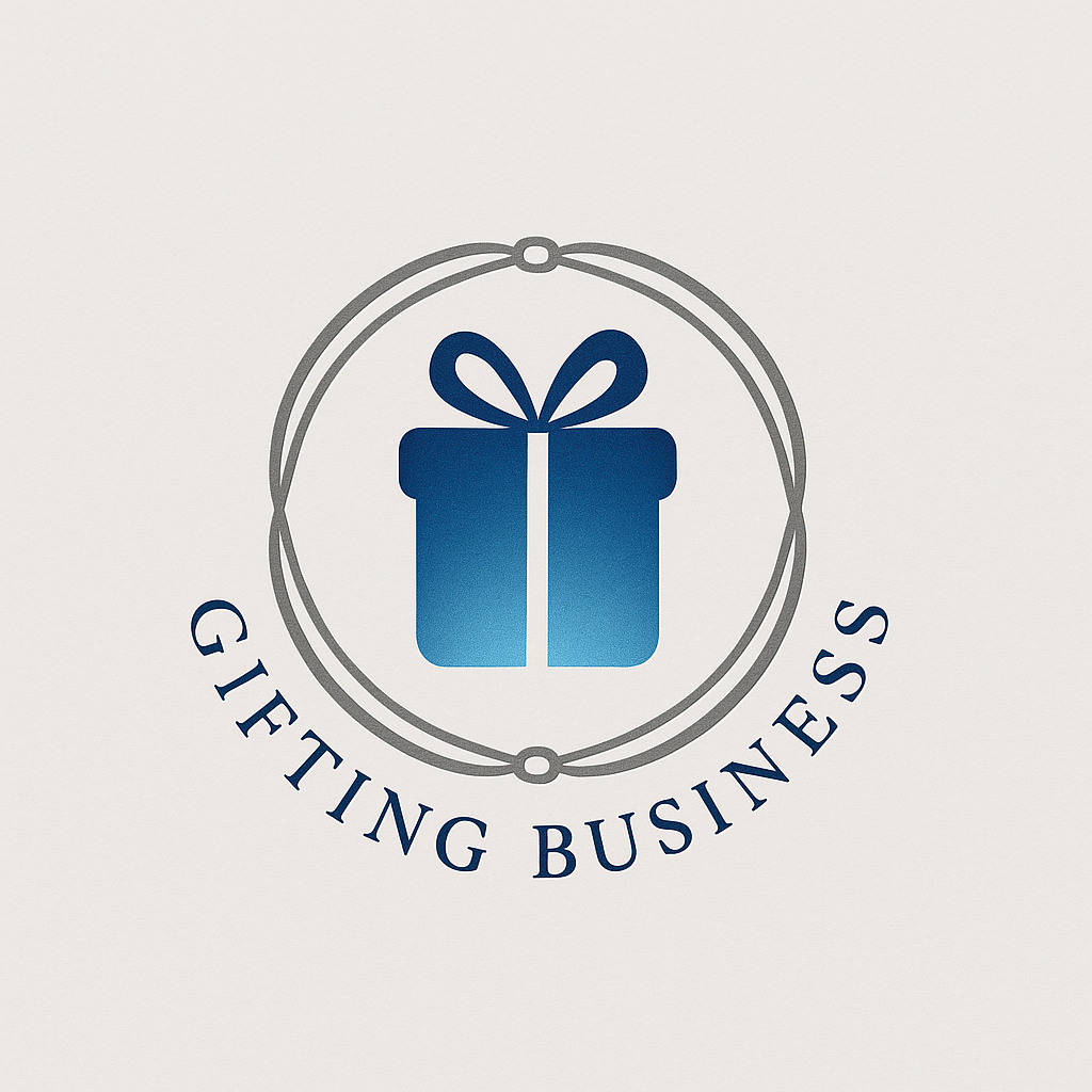 a circular gift logo 