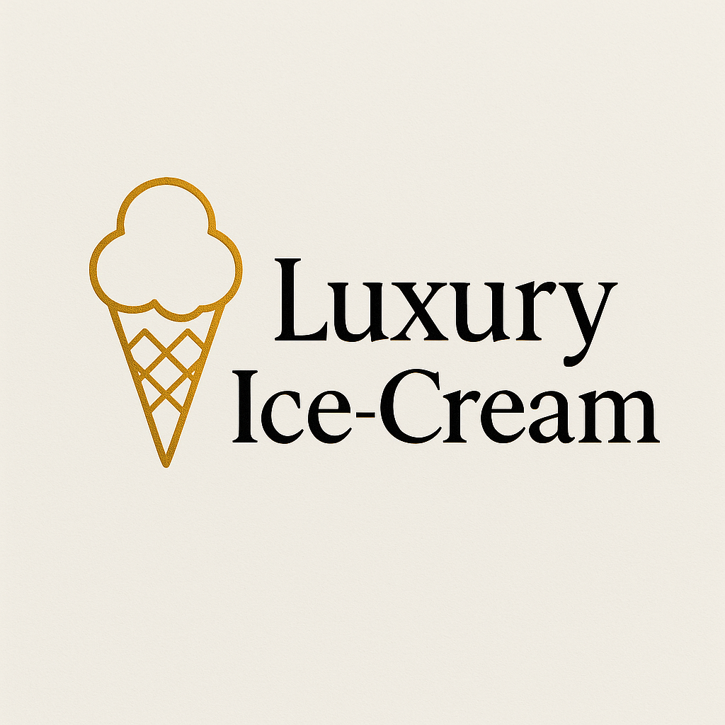 luxurious ice-cream logo 1