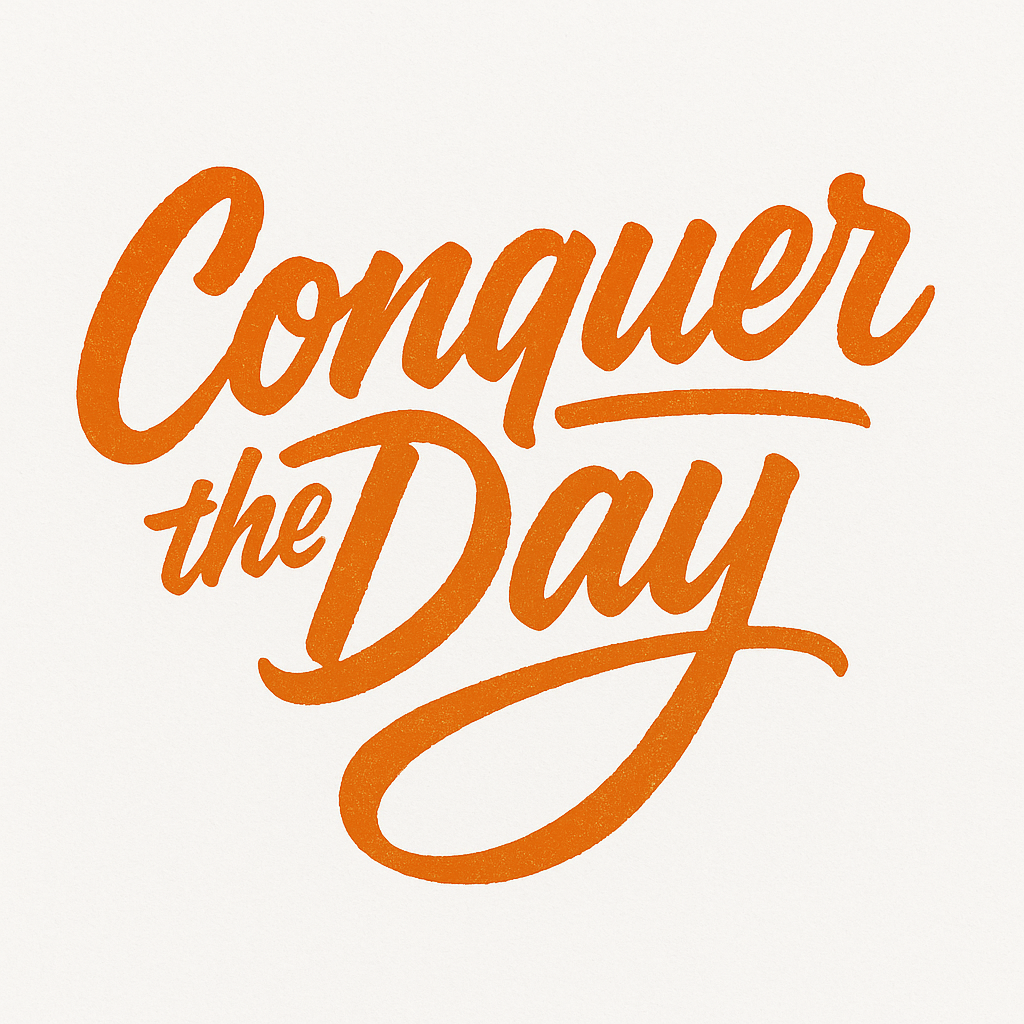 t-shirt logo with hand-lettered 