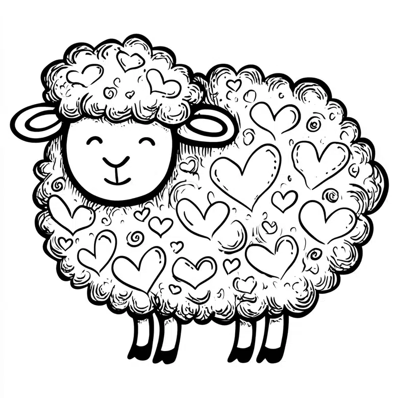 coloring pages valentines