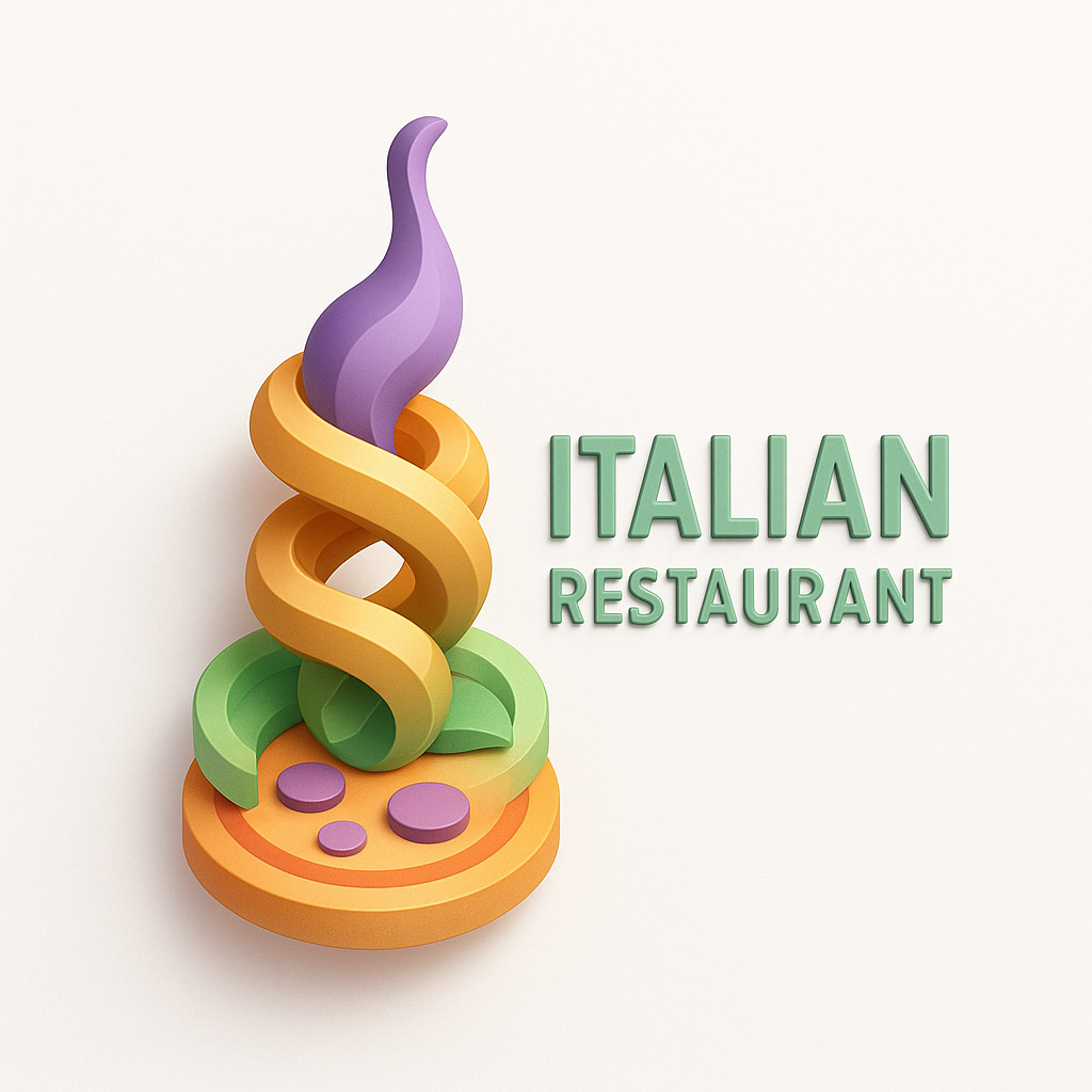 3D Italian restaurant