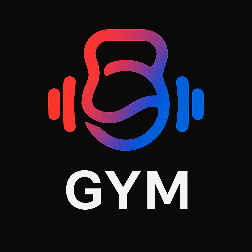 modern abstract gym logo 1
