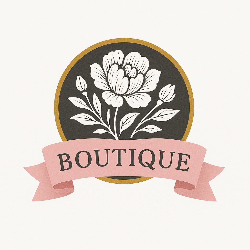 a circular boutique logo