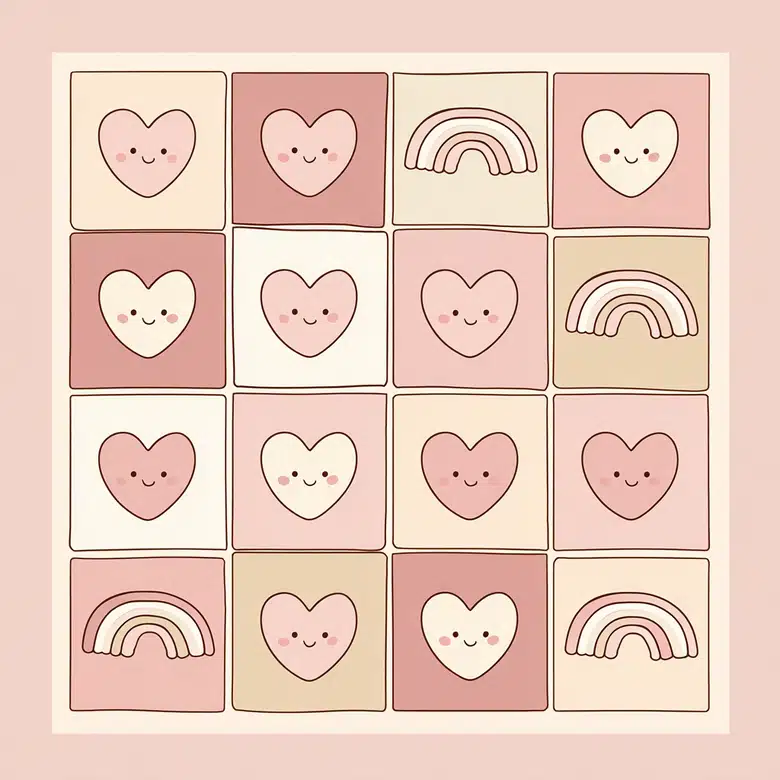 valentine bingo templates