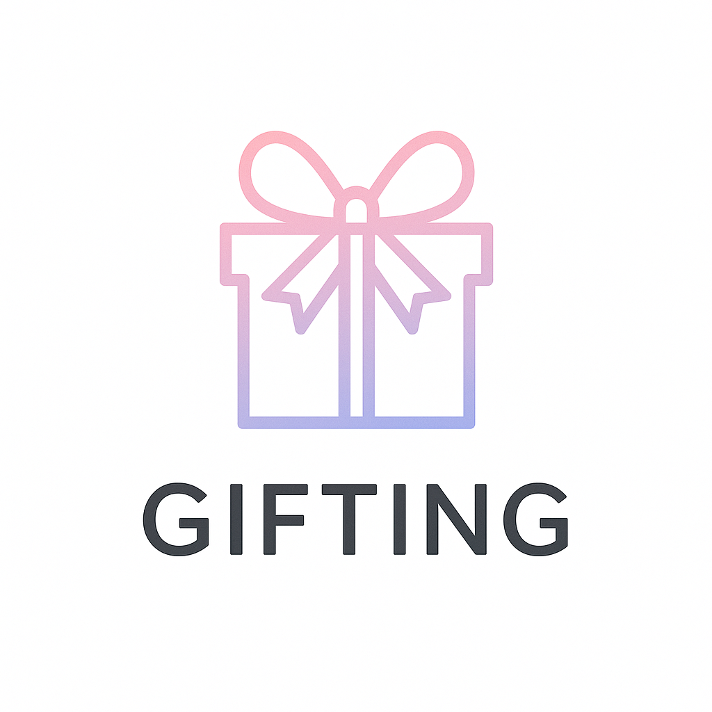 a minimalist line art gift logo1