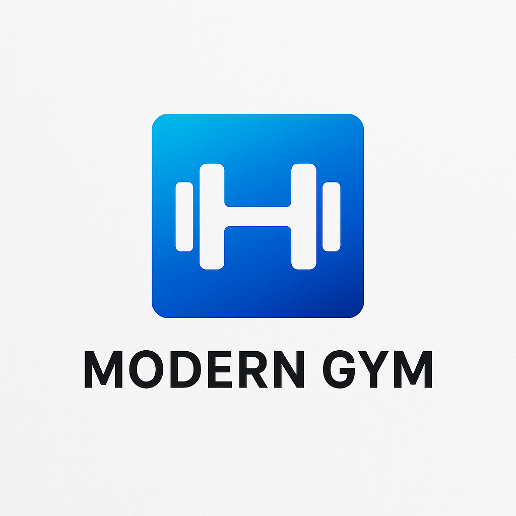 modern gym logo 2