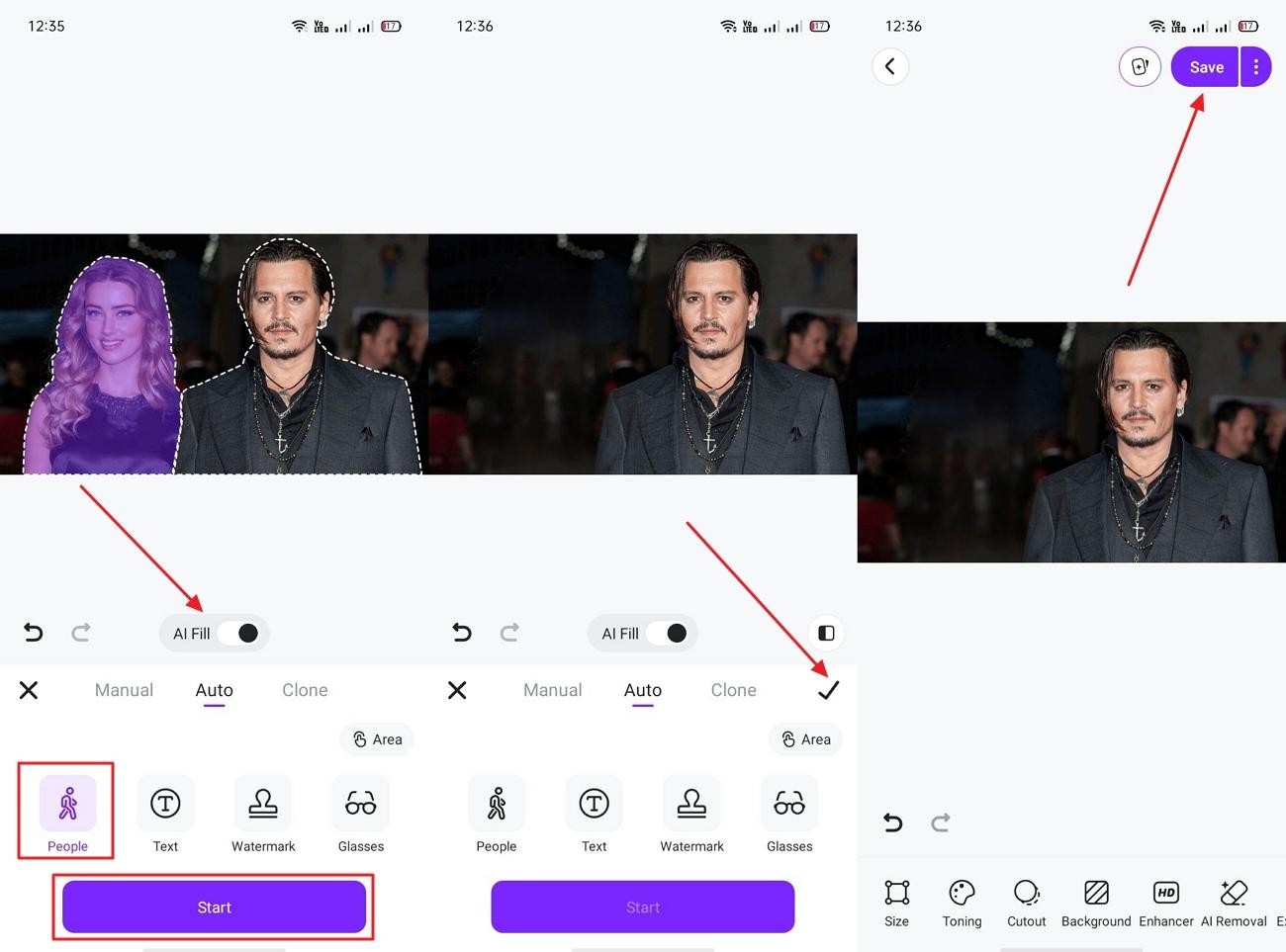 remove object and download zawa