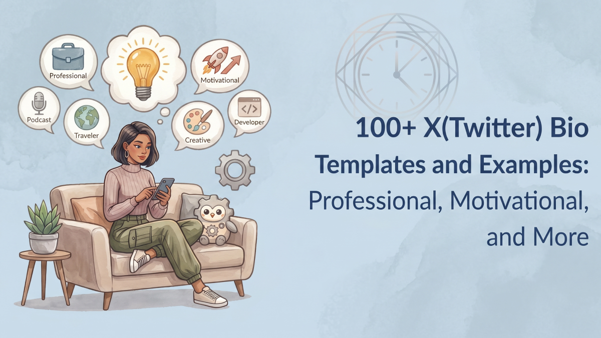 X bio ideas