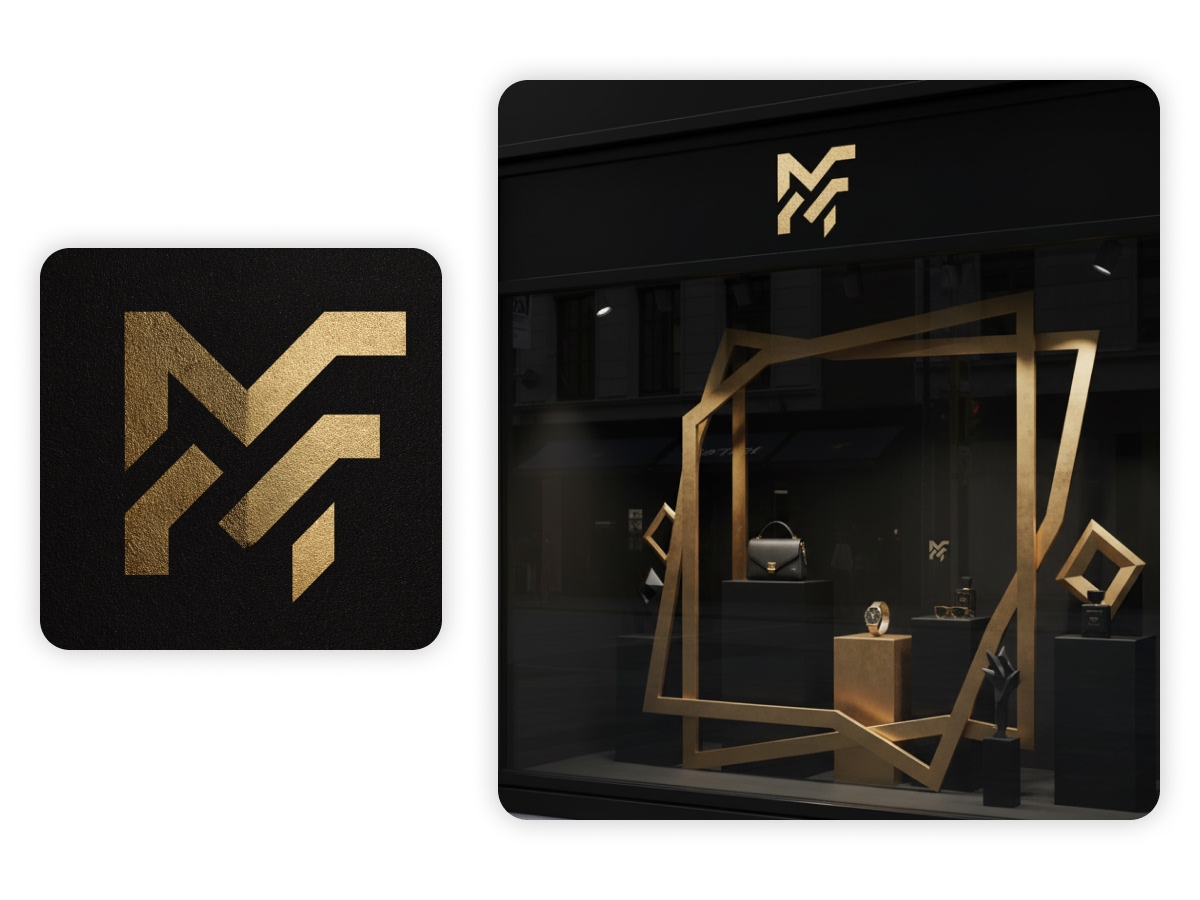 logo on Store Signage