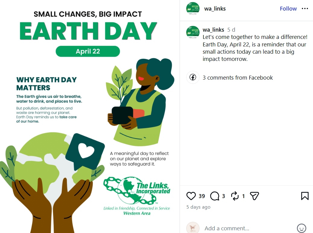 Environmental awareness facts posts