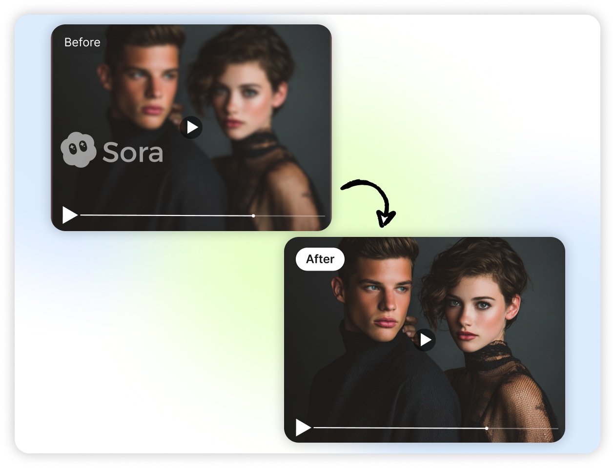 Intelligent Video Content Restoration