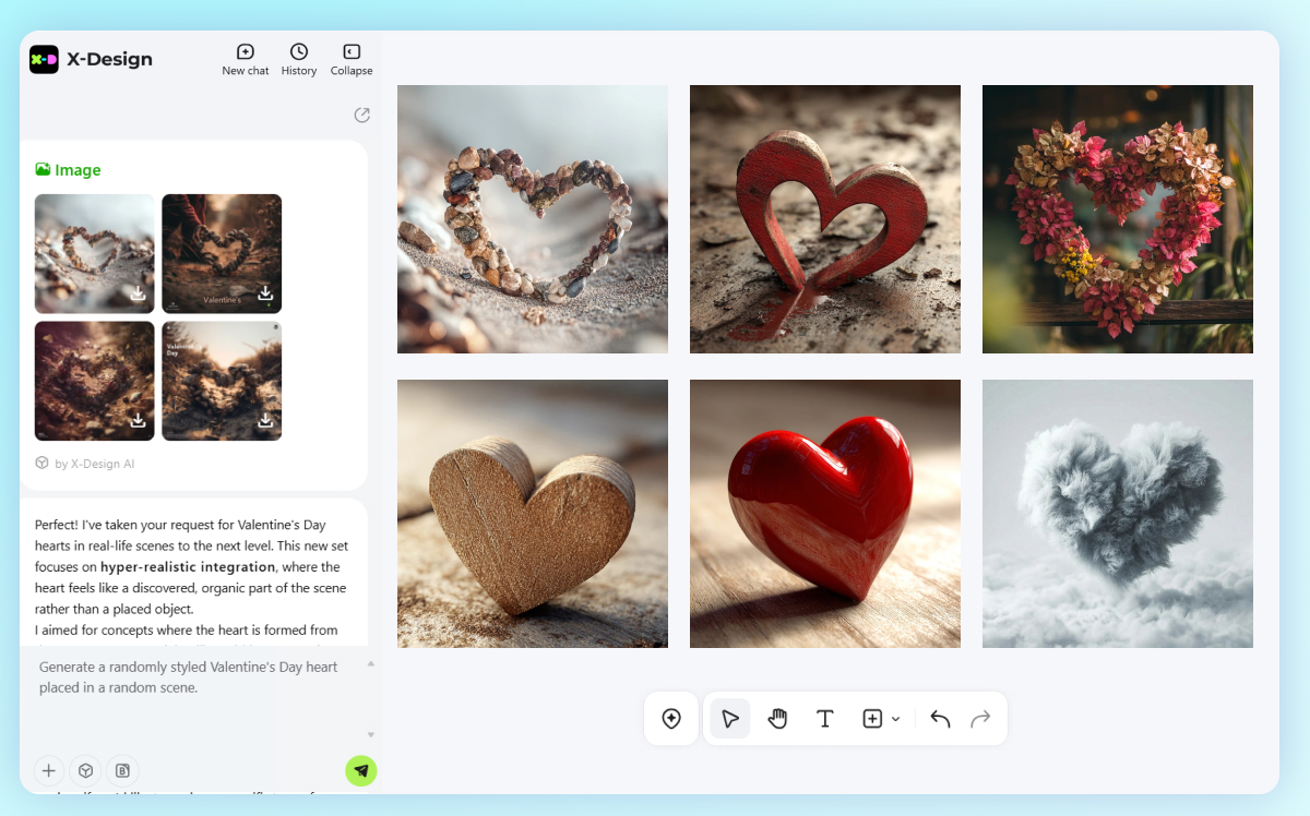 valentine heart templates