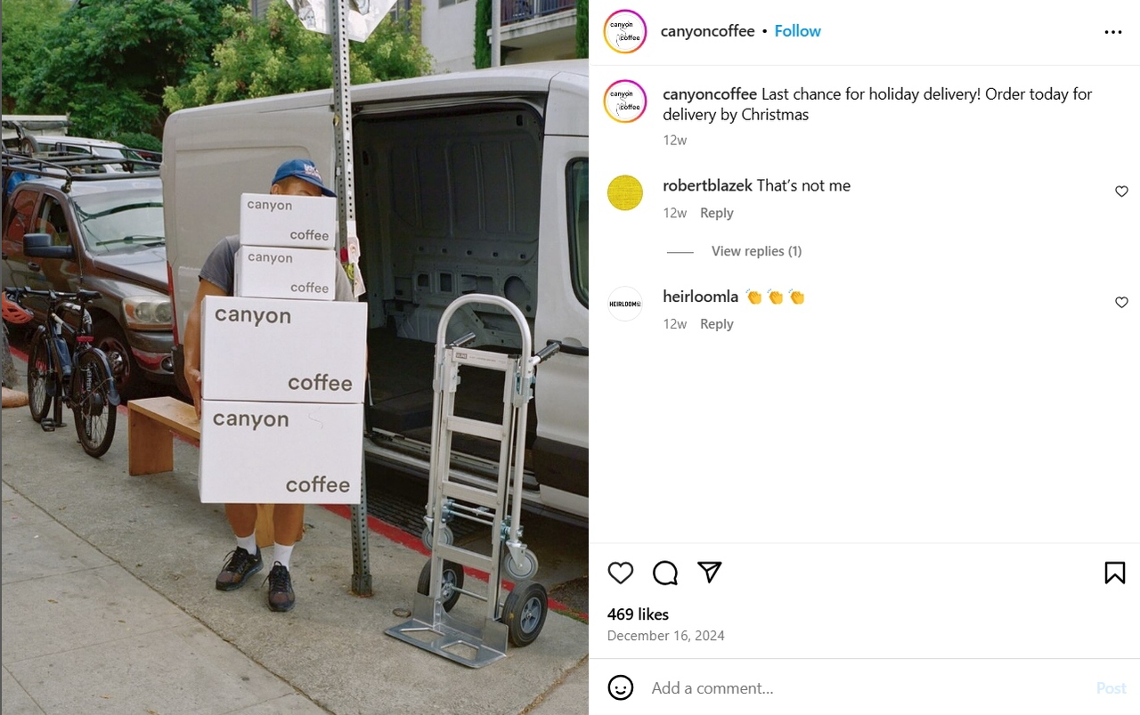 Behind-the-scenes business content