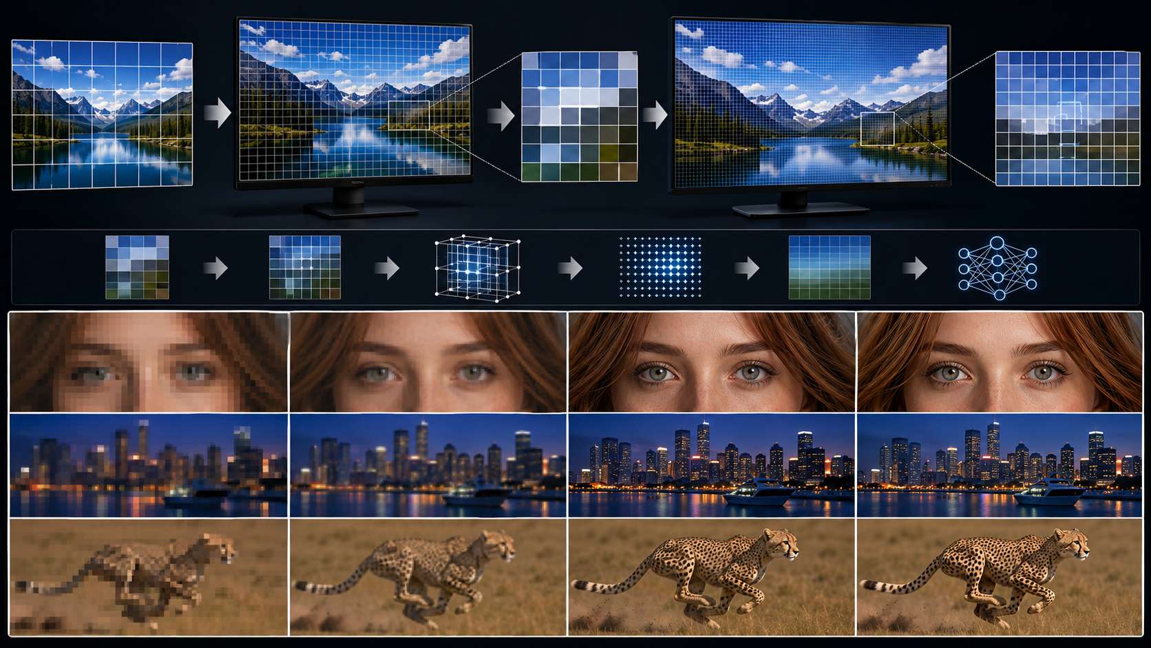 Challenges Managing and Upscaling 1440p Content