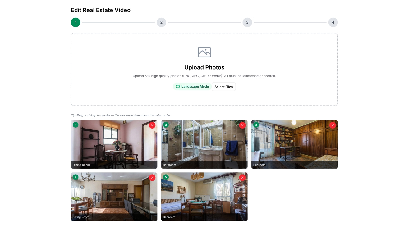 text using ai video generator real estate vibepeak