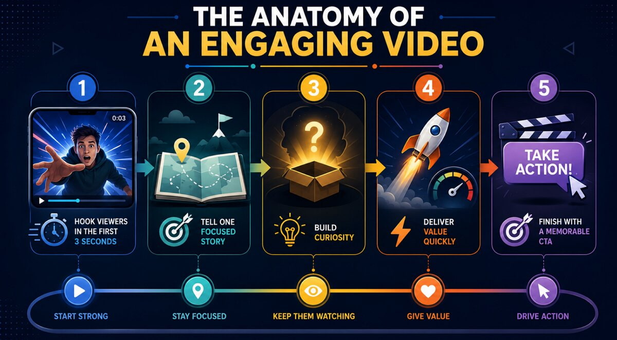anatomy of engaging video