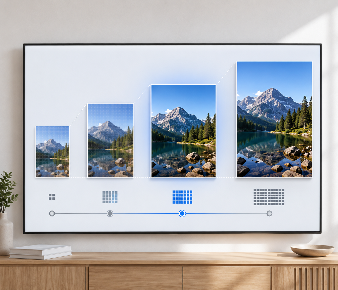 RoboNeo AI Video Enhancer Resolution Scale
