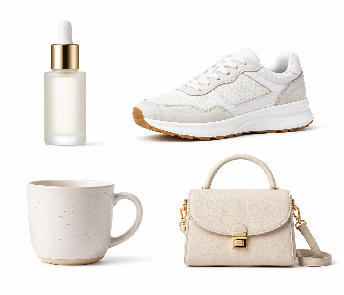 Professional product photos with a clean white background for ecommerce